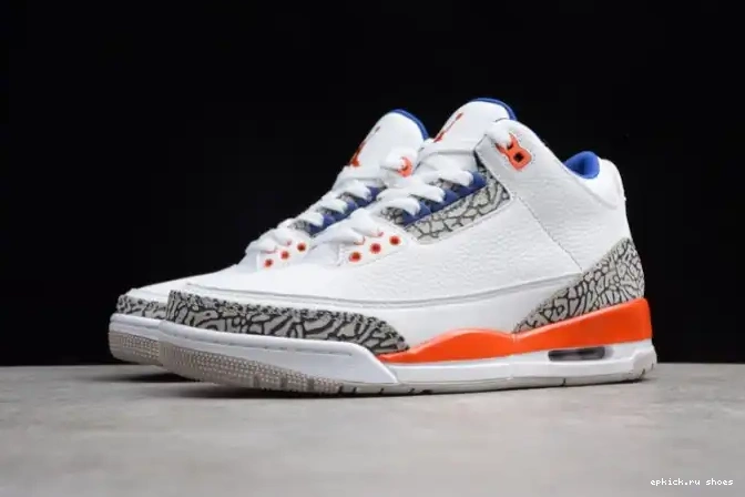 Rep Rivals' 3 'Knicks 136064-148 Jordan Retro Air 0619